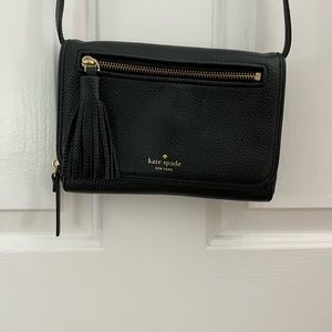 Kate Spade black crossbody purse